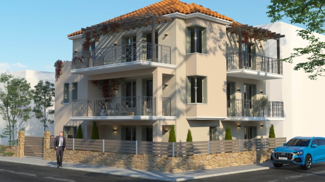 Νέα Τριώροφη Οικοδομή Κατοικιών Με Υπόγειο